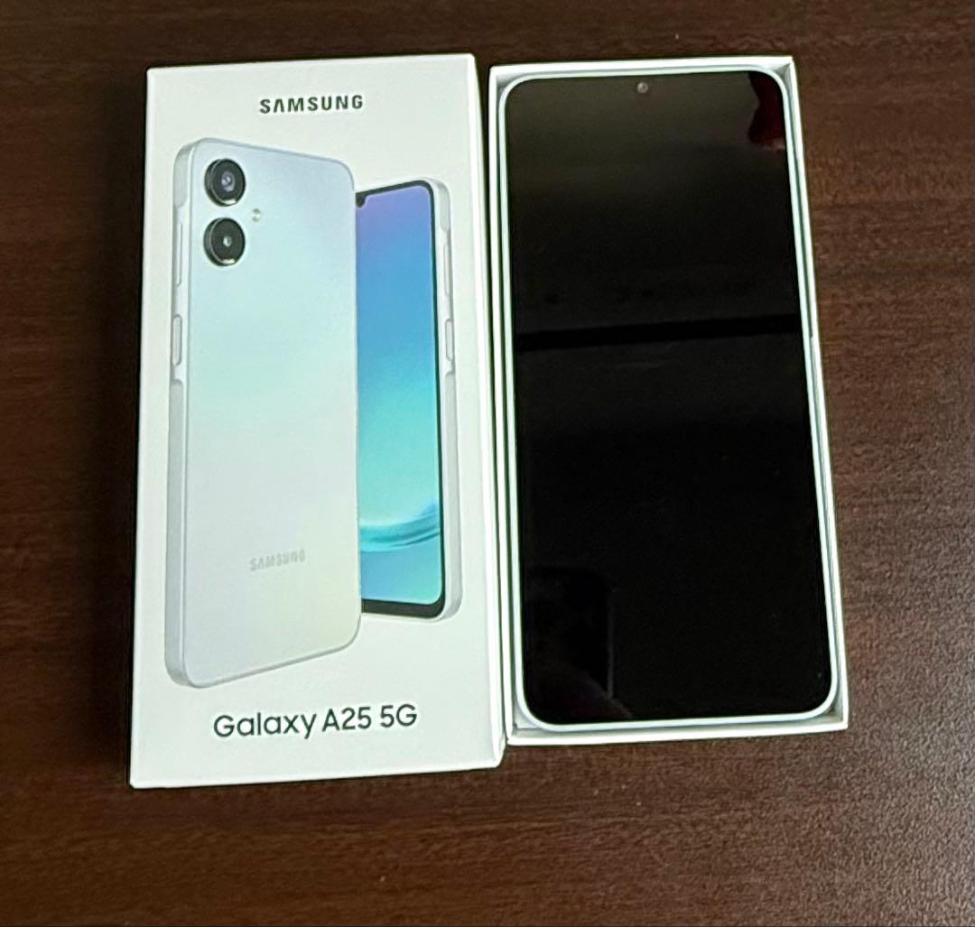 新品開封済み・AU版」SIMフリー Galaxy A25 5G 64GB