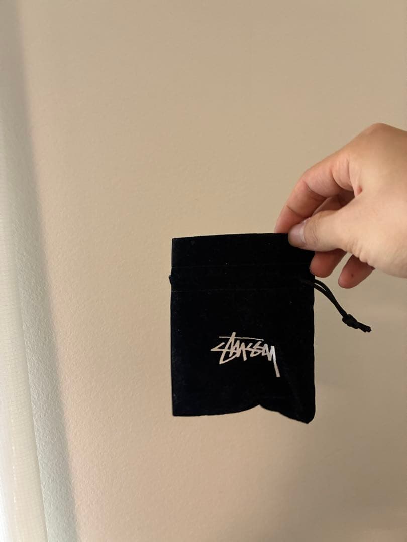 Stussy シルバー カラビナ