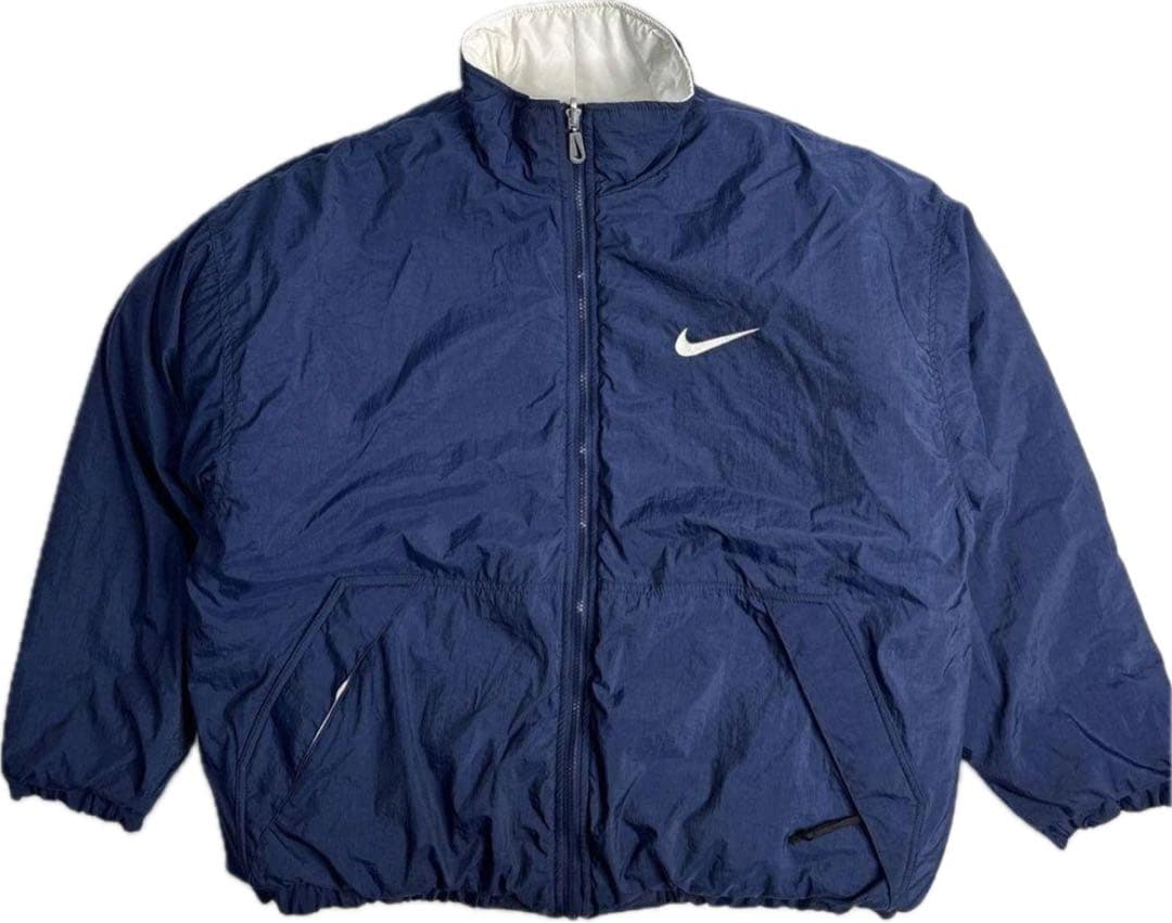 【希少ダブルフェイス】90s nike vintage jacket