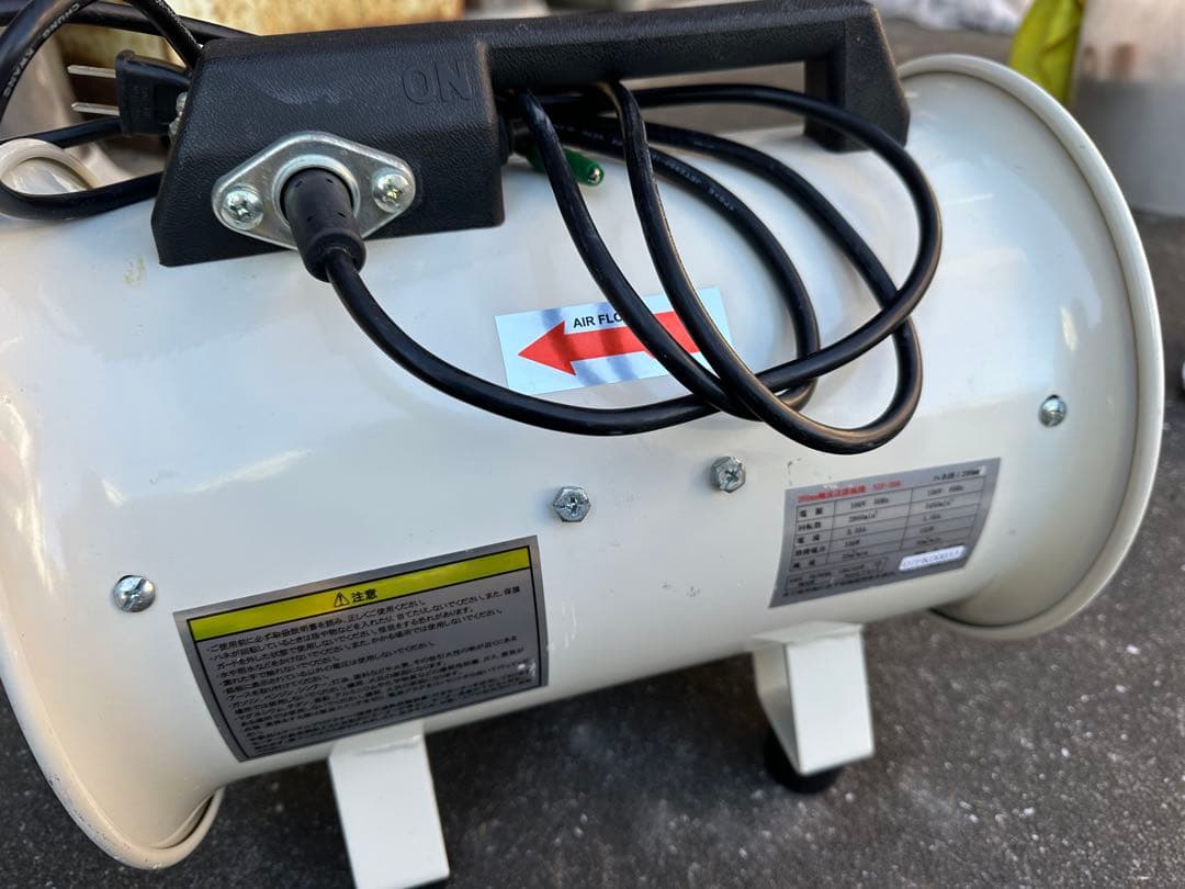 JET FAN NJF-200 業務用扇風機　NAKATOMI 動作確認済み