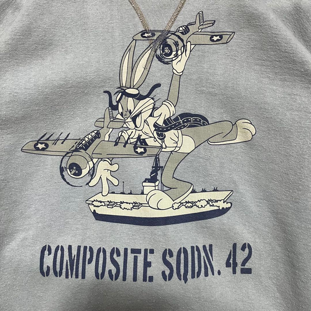 TOYS McCOY COMPOSITESQDN.42 バッグスバニースウェット