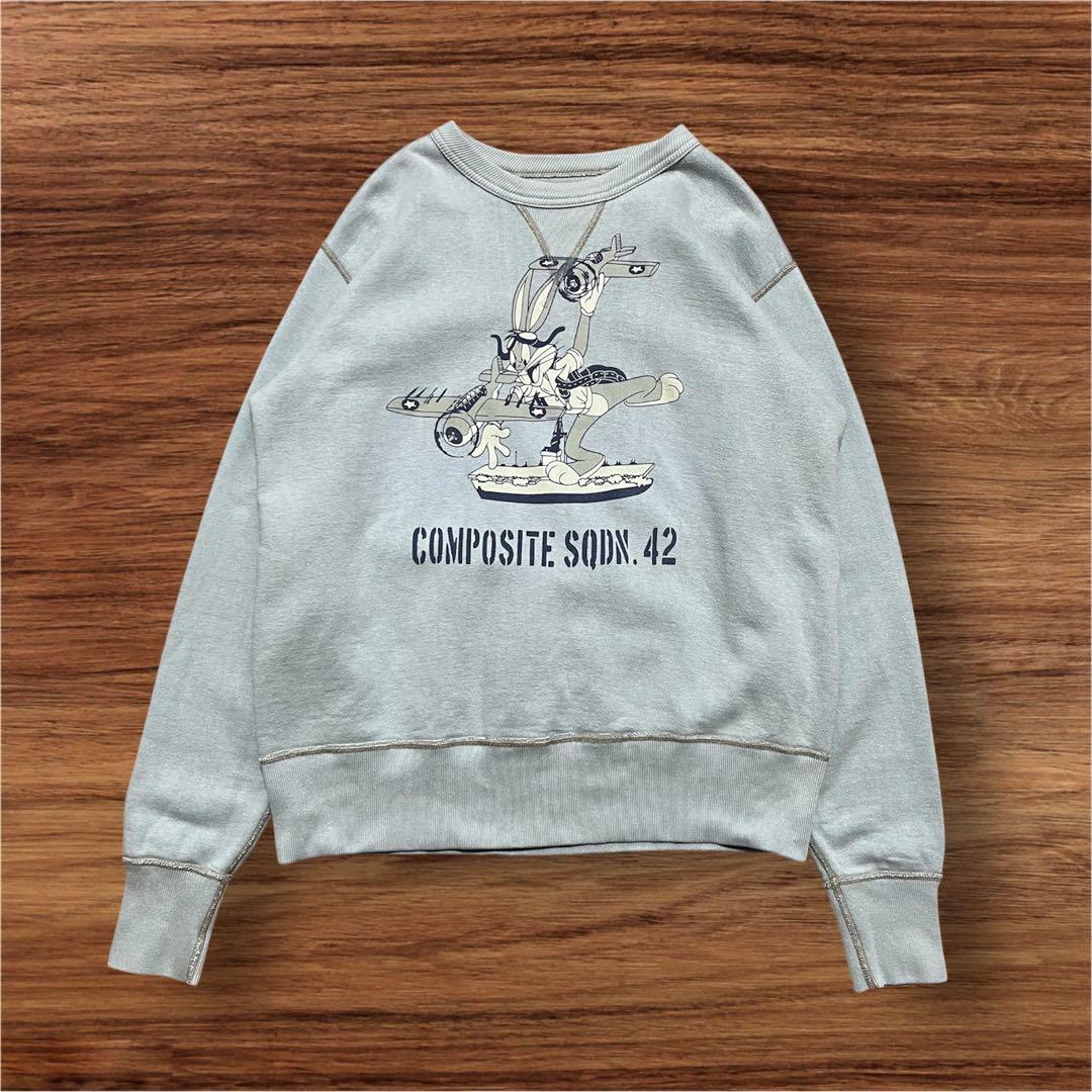 TOYS McCOY COMPOSITESQDN.42 バッグスバニースウェット