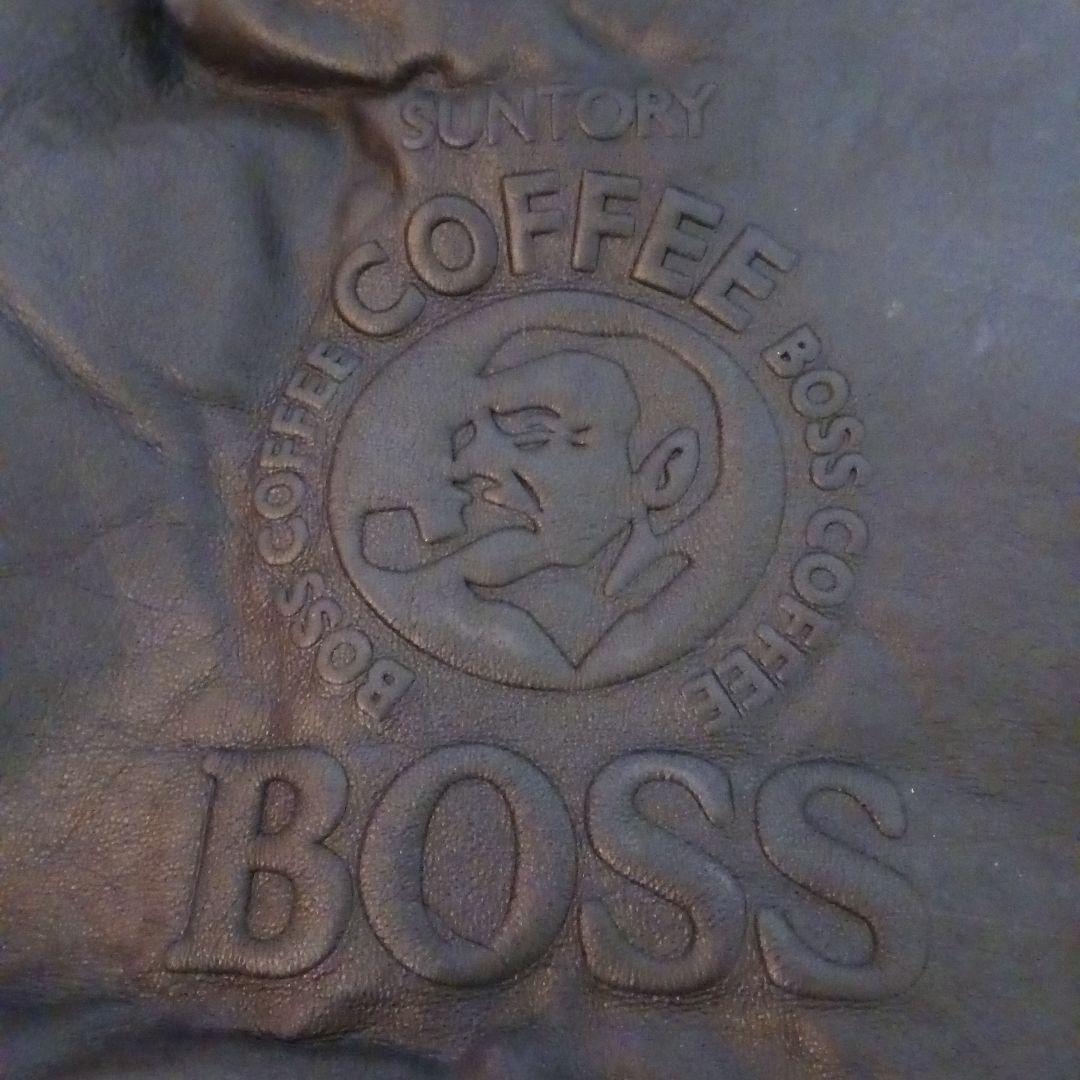 エ*ド様 サントリーボス　ボスジャン　牛革　レザー　フライトジャケット　B-3