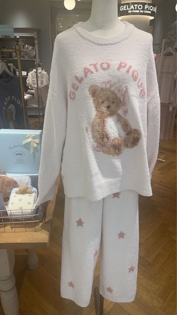 GOOD NIGHT BEAR ジャガードプルオーバー