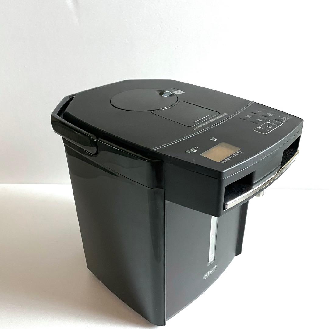 【美品】Tiger 蒸気レス 電気まほうびん 電気ポット PIM-G220K