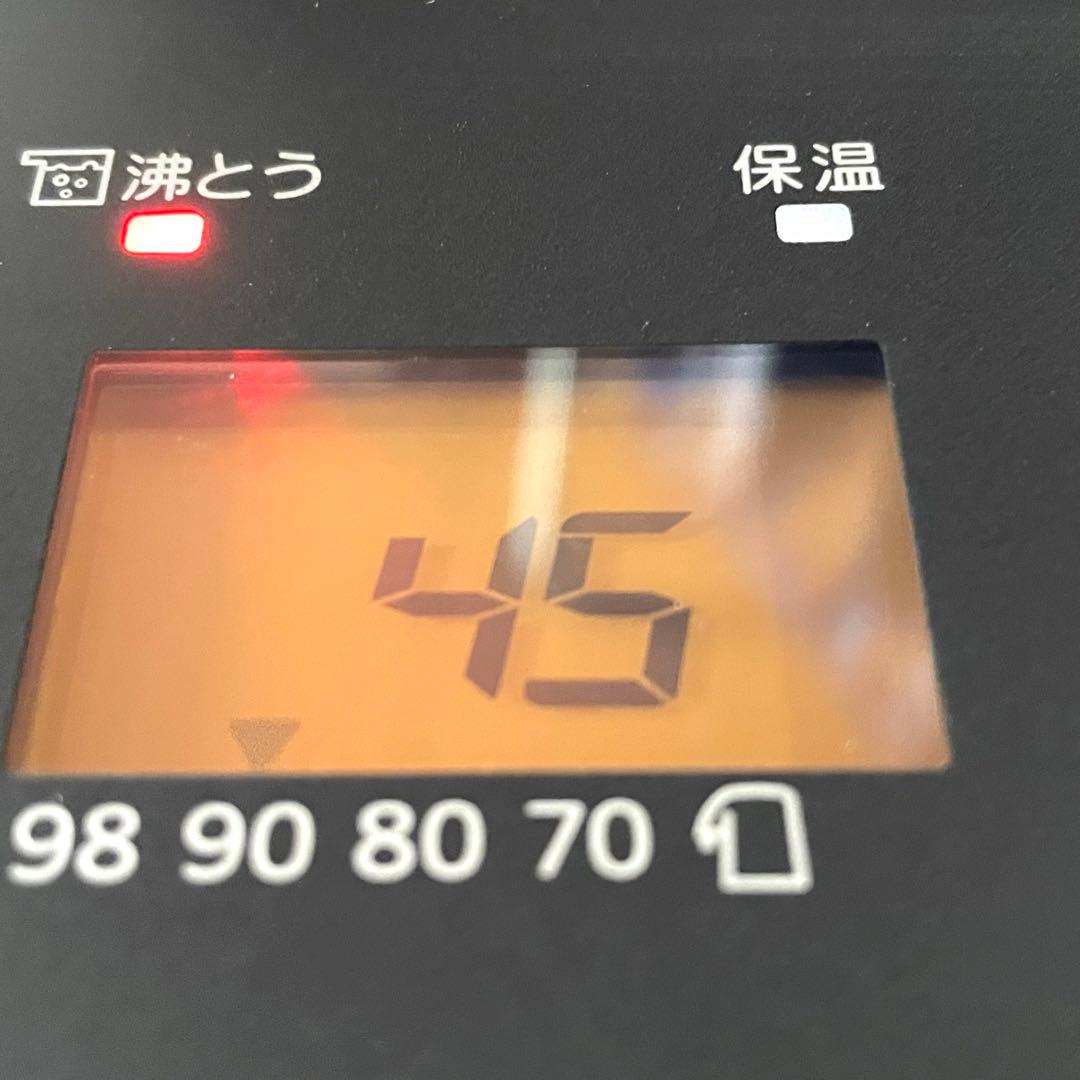 【美品】Tiger 蒸気レス 電気まほうびん 電気ポット PIM-G220K