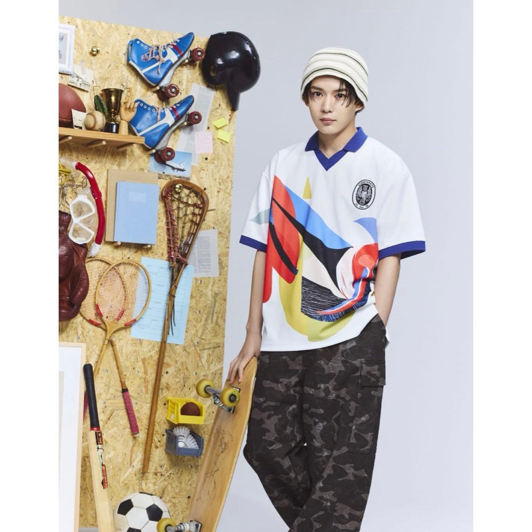 【即購入可】 パルクロすっきゃねんず 長尾謙杜 ゲームシャツ S