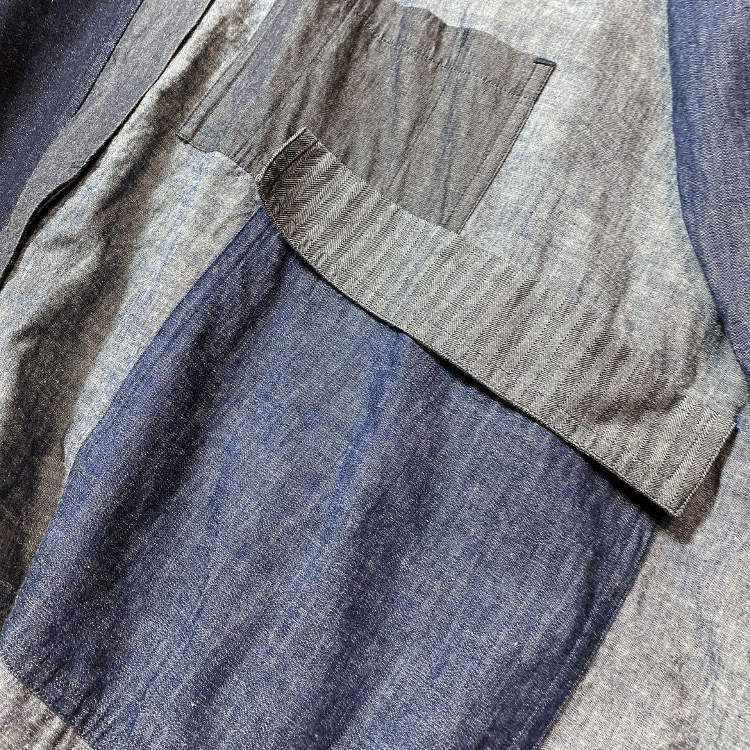 萌 MOYURU モユル　アウター　デニム　コート　ジャケット　フード　ゆったり