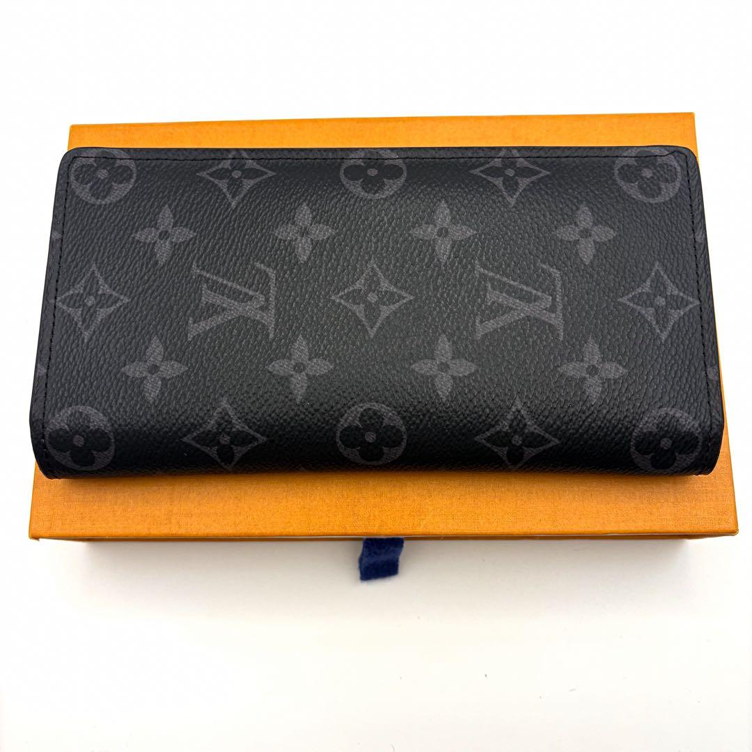 【極美品・新型】ルイヴィトン モノグラム エクリプス ポルトフォイユブラザ 箱付