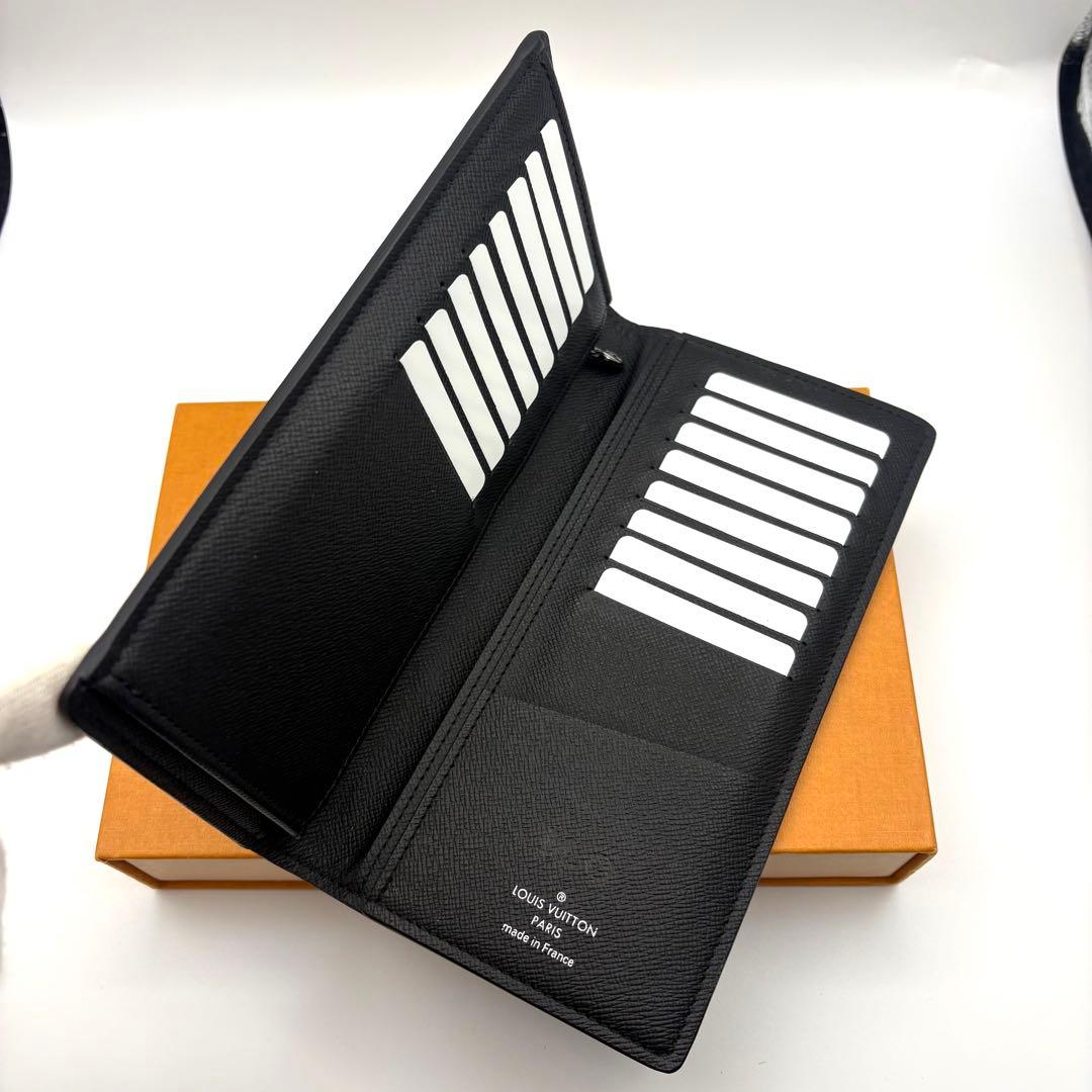 【極美品・新型】ルイヴィトン モノグラム エクリプス ポルトフォイユブラザ 箱付