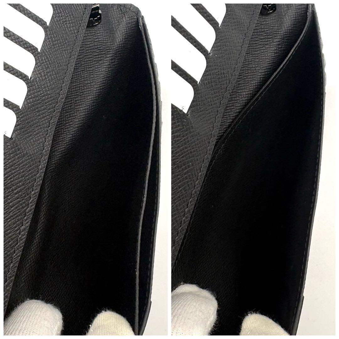 【極美品・新型】ルイヴィトン モノグラム エクリプス ポルトフォイユブラザ 箱付