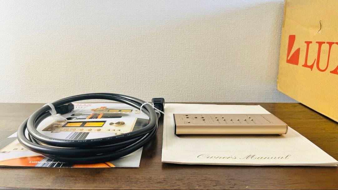 美品 ラックスマン L-509f プリメインアンプ メンテナンス済み