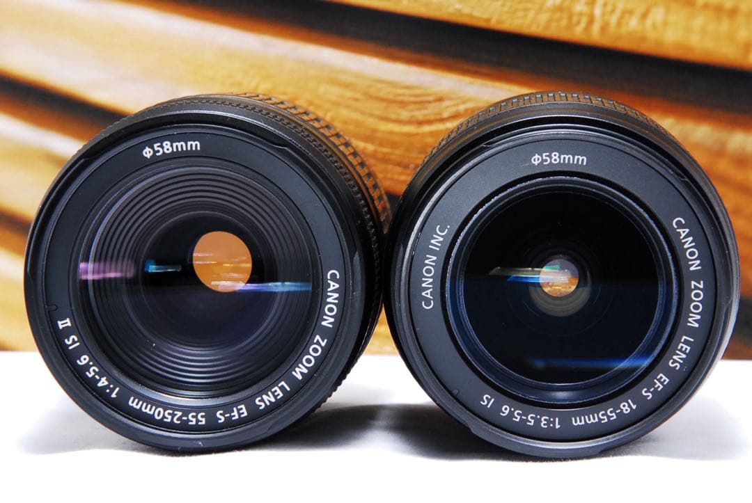 一眼レフ キャノン kiss x50 Canon レッド 赤 スマホ転送