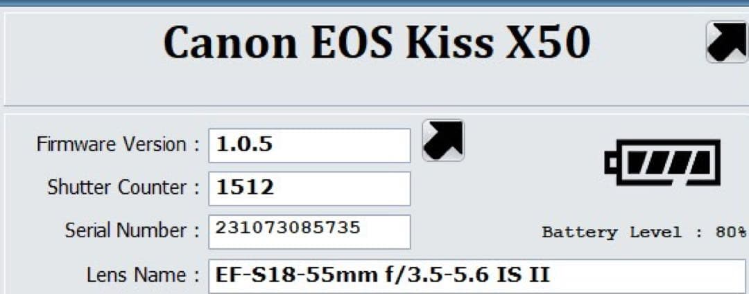 一眼レフ キャノン kiss x50 Canon レッド 赤 スマホ転送