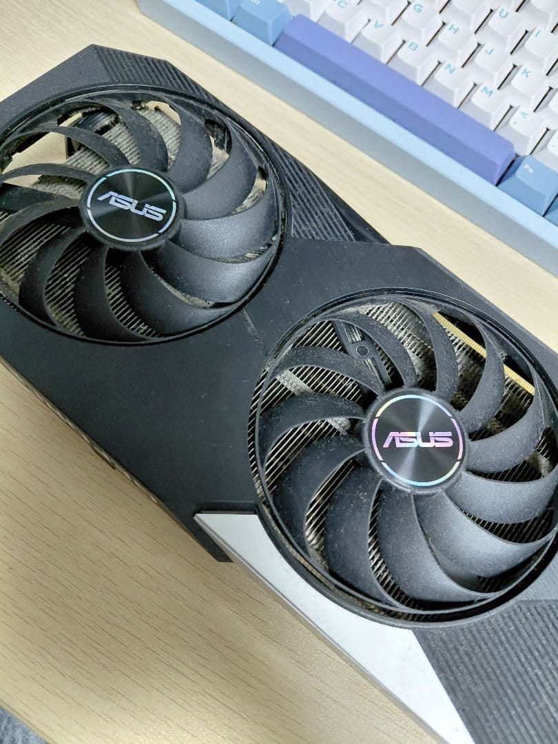 ASUS DUAL-RTX3060TI-8G グラフィックボード