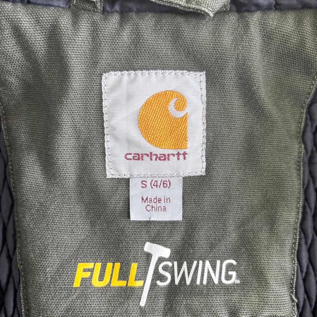 4 Carhartt フード ジャケット オリーブ カーキ　カーハート　アウター