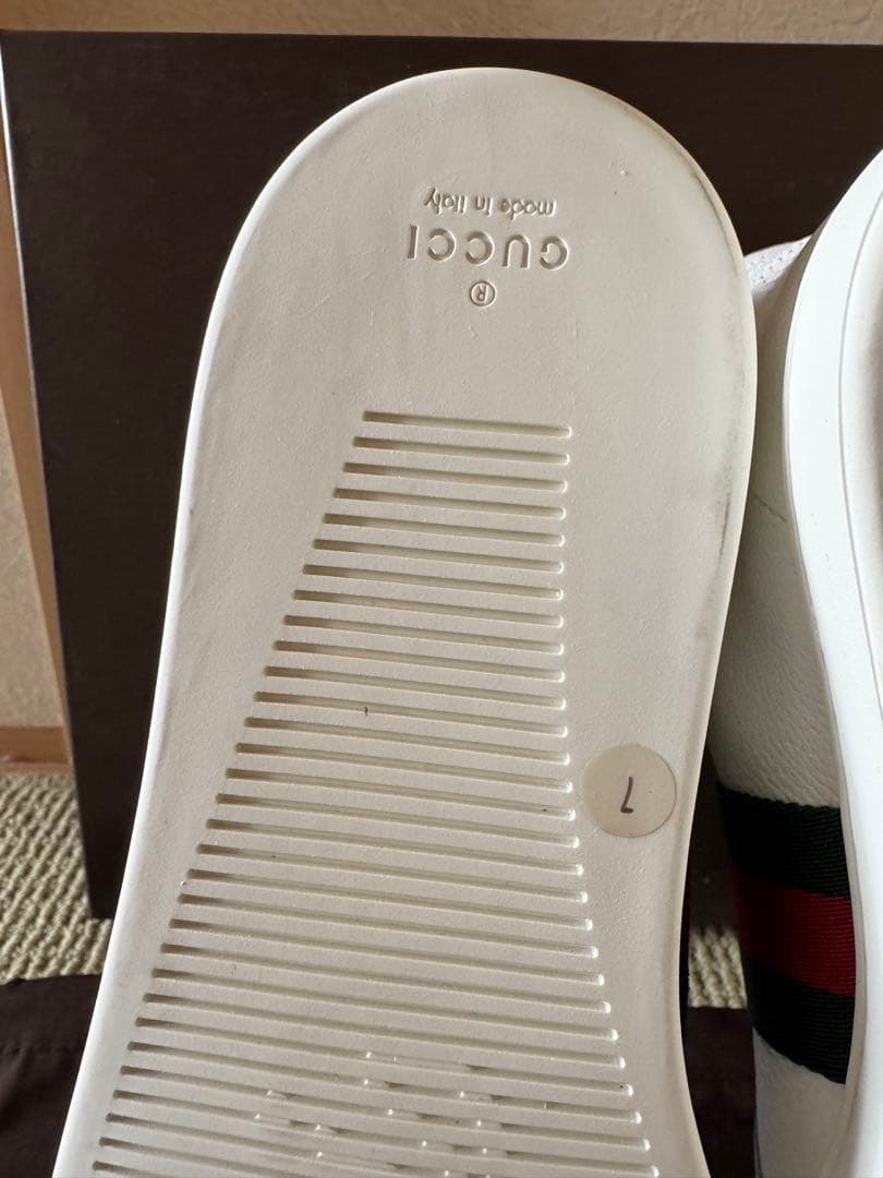 新品！GUCCI ハイカット　スニーカー　シェリーライン　7