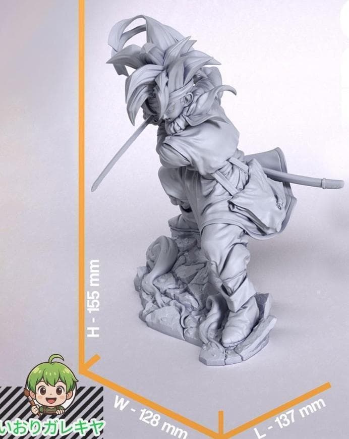 1/10　未塗装 未組立　フィギュア　ガレージキット