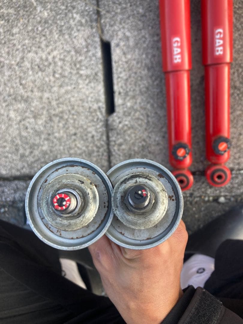 ja22 ja12 減衰調整式ショック　GAB