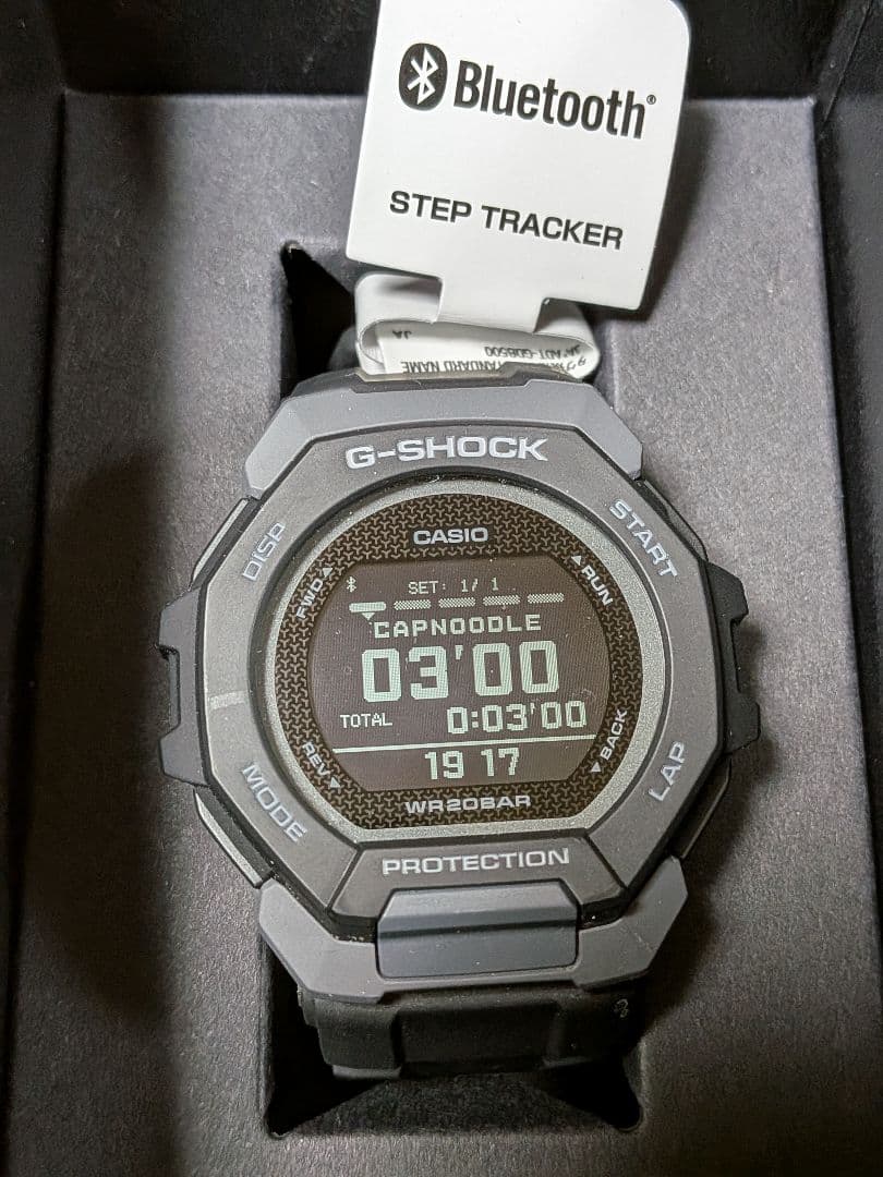 G-SHOCK Bluetooth GBD300 1JF ブラック