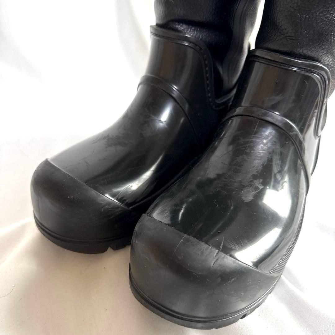 UGGアグレインクラウド トール ブラック ブーツ　スノーブーツ　レインブーツ