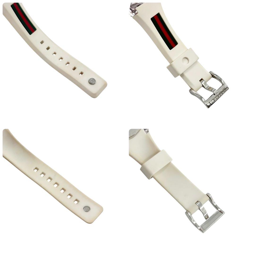 GUCCI 腕時計　137.3 sync シェリーライン　メンズ　ラバーベルト