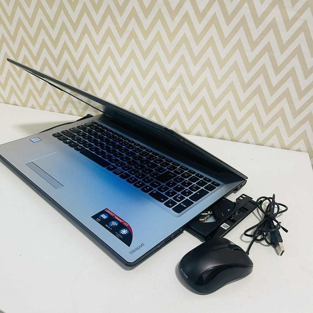 T9 LENOVOノートパソコンSSDサクサク動くWindows11オフィス付き