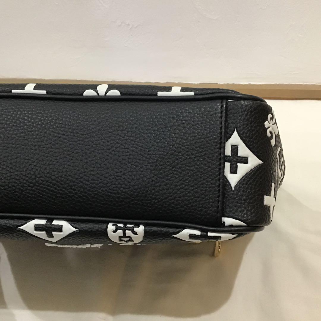 CASTELBAJAC トートバッグ 黒/白