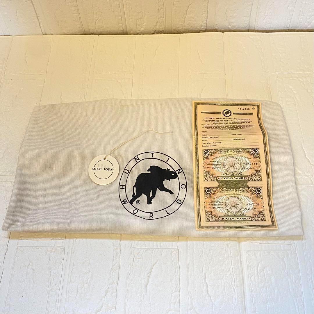 HUNTING WORLD ハンティングワールド 2way ミニボストンバッグ