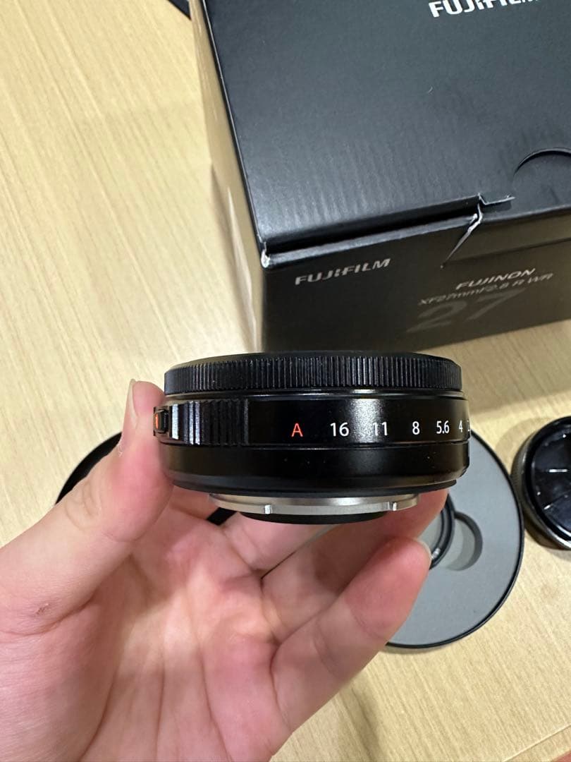 FUJIFILM XF 27mmF2.8 R WR レンズ