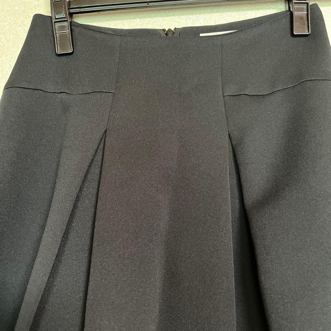 専用　IENA トリプルツイルタックスカート　ブラック　38 M