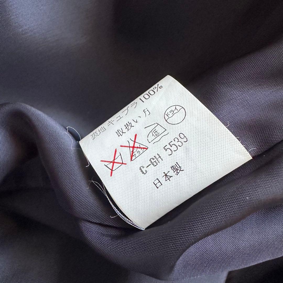 美品✨カシミヤ100%チェスターコート　ロング　ダブル　ラグラン袖　黒　ブラック