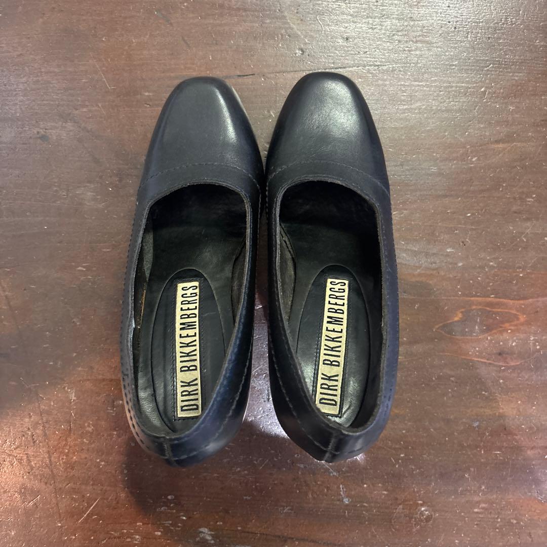 DIRK BIKKEMBERGS ブラックパンプス