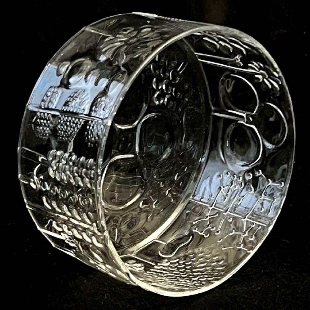 [廃盤希少] ヌータヤルヴィ フローラ ボウル 15cm クリア イッタラ