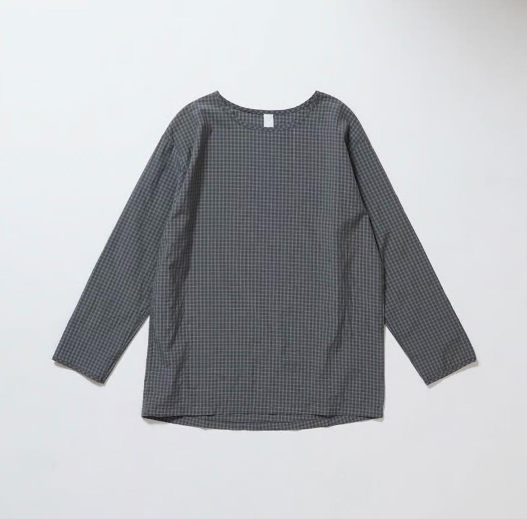 トップス 2025AW yoli Check simple blouse
