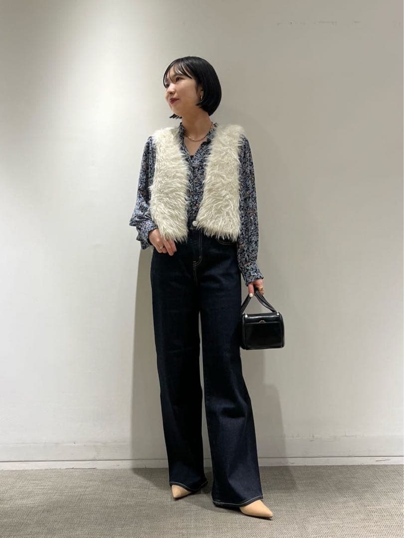 TOMORROWLAND MACPHEE デニム ワイドストレートパンツ