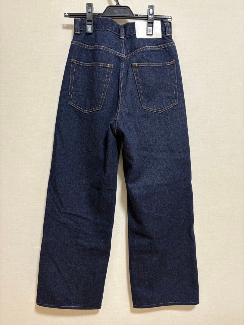 TOMORROWLAND MACPHEE デニム ワイドストレートパンツ