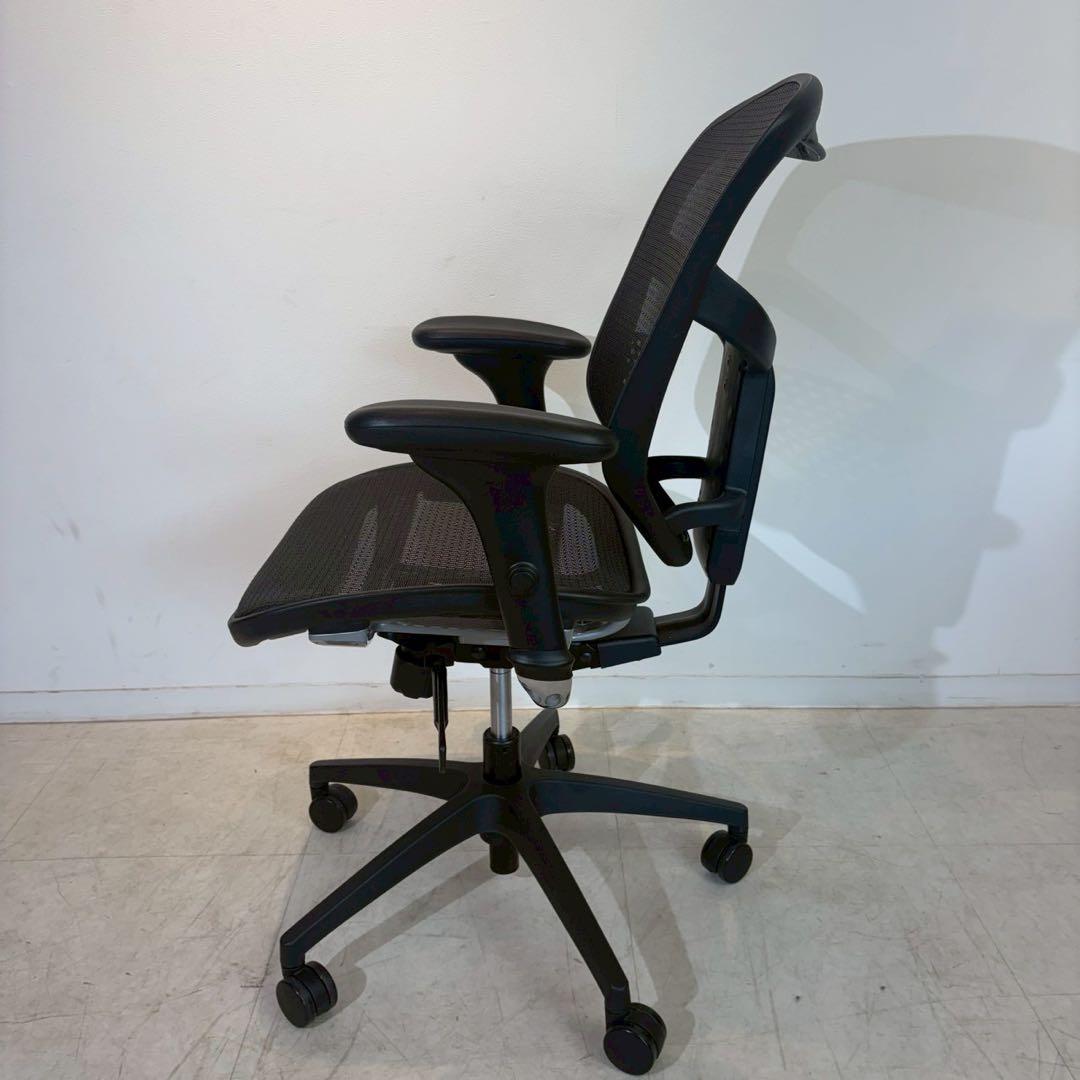 エンジョイ Ergohumanエルゴヒューマン 肘付きオフィスチェア 1/3