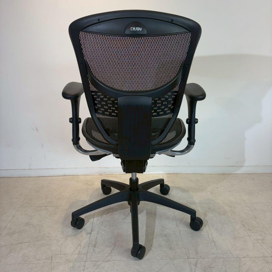 エンジョイ Ergohumanエルゴヒューマン 肘付きオフィスチェア 1/3