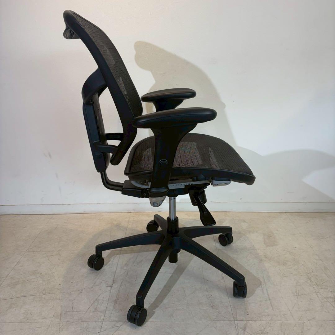 エンジョイ Ergohumanエルゴヒューマン 肘付きオフィスチェア 1/3