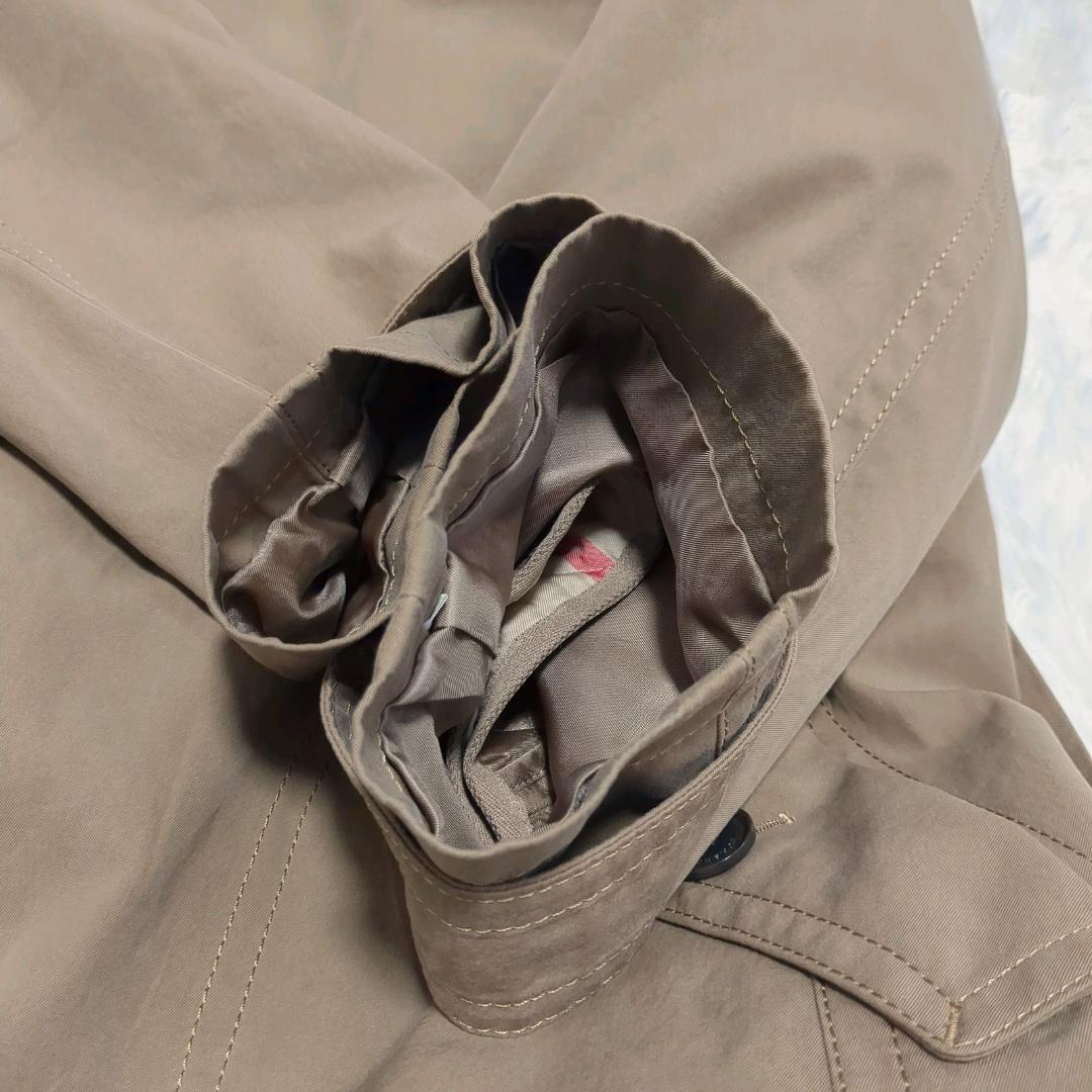 【美品】バーバリーロンドン メガチェック キルティングコート 大きいサイズ 44