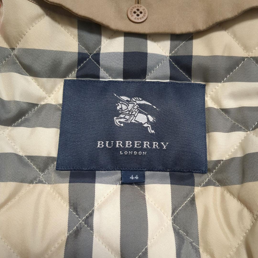 【美品】バーバリーロンドン メガチェック キルティングコート 大きいサイズ 44