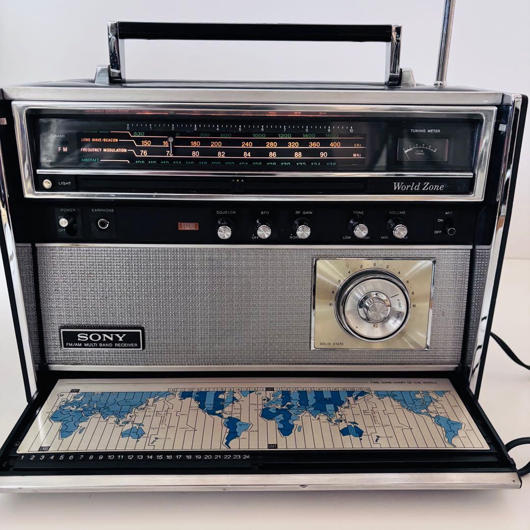 【超希少】SONY マルチバンドレシーバー　CRF-5090 BCLラジオ