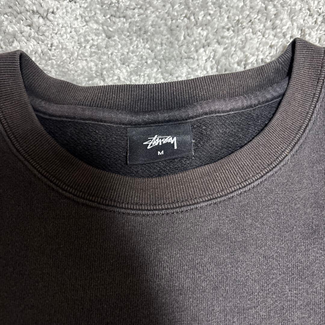 【早い者勝ち】OLD STUSSY 鬼フェード　スウェット　黒タグ　色落ち