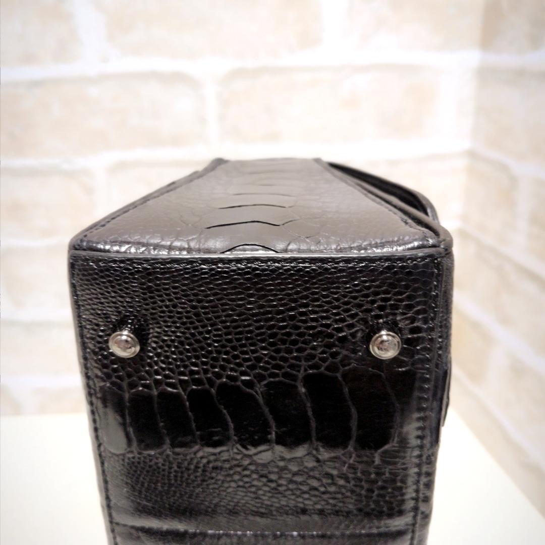 ★オーストレッグ 2WAY フォーマルバッグ/ハンドバッグ ブラック 美品 希少