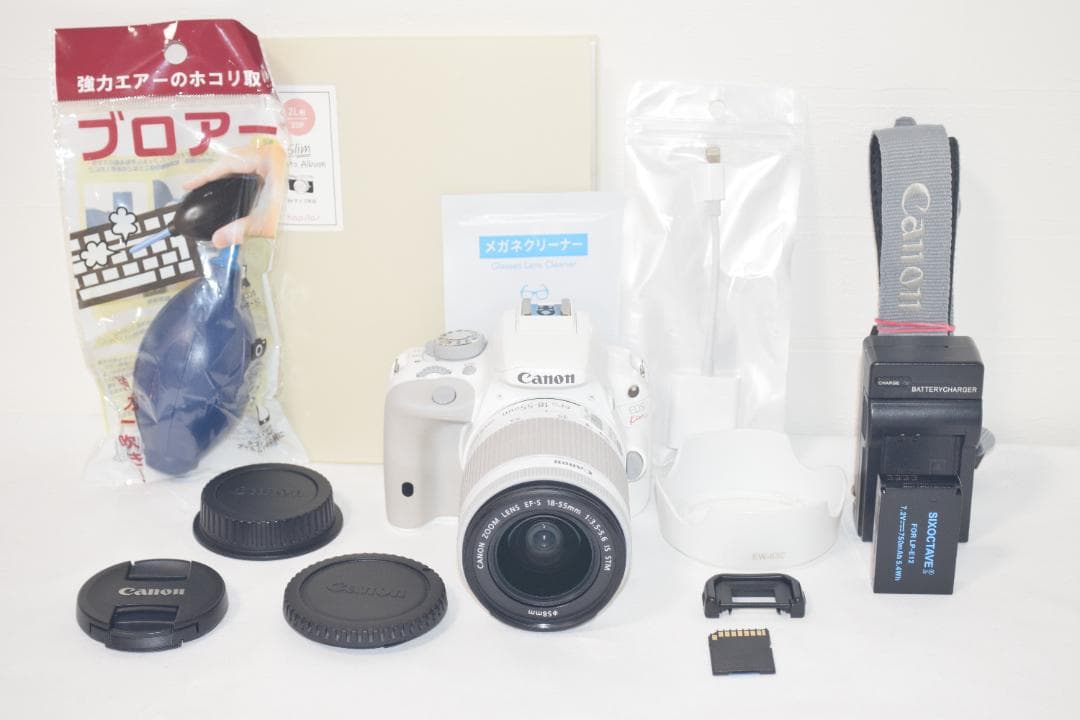 S数2821回！❤Canon kiss x7 キャノン❤大人気ホワイト❤超軽量