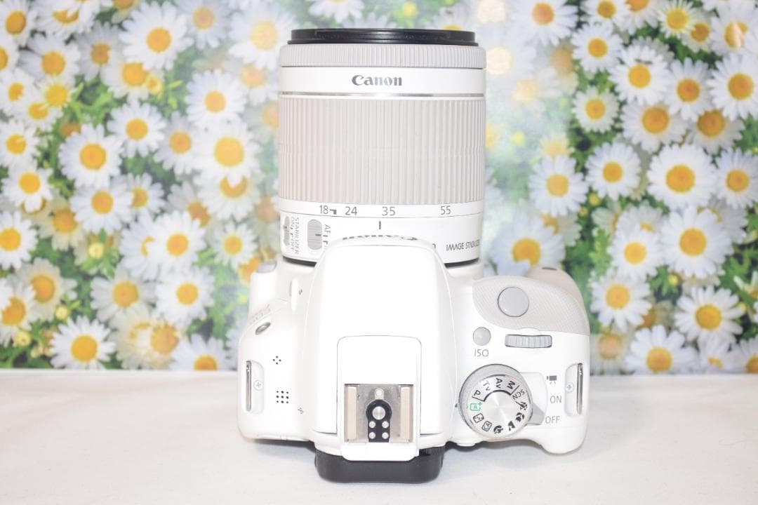 S数2821回！❤Canon kiss x7 キャノン❤大人気ホワイト❤超軽量