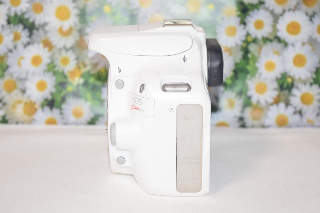 S数2821回！❤Canon kiss x7 キャノン❤大人気ホワイト❤超軽量