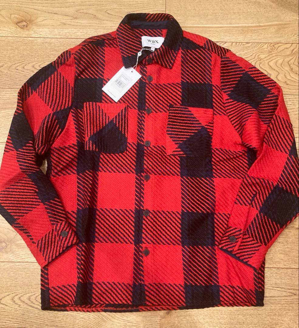 ★新品未使用★ WAX LONDONホワイティングオーバーシャツ Lサイズ