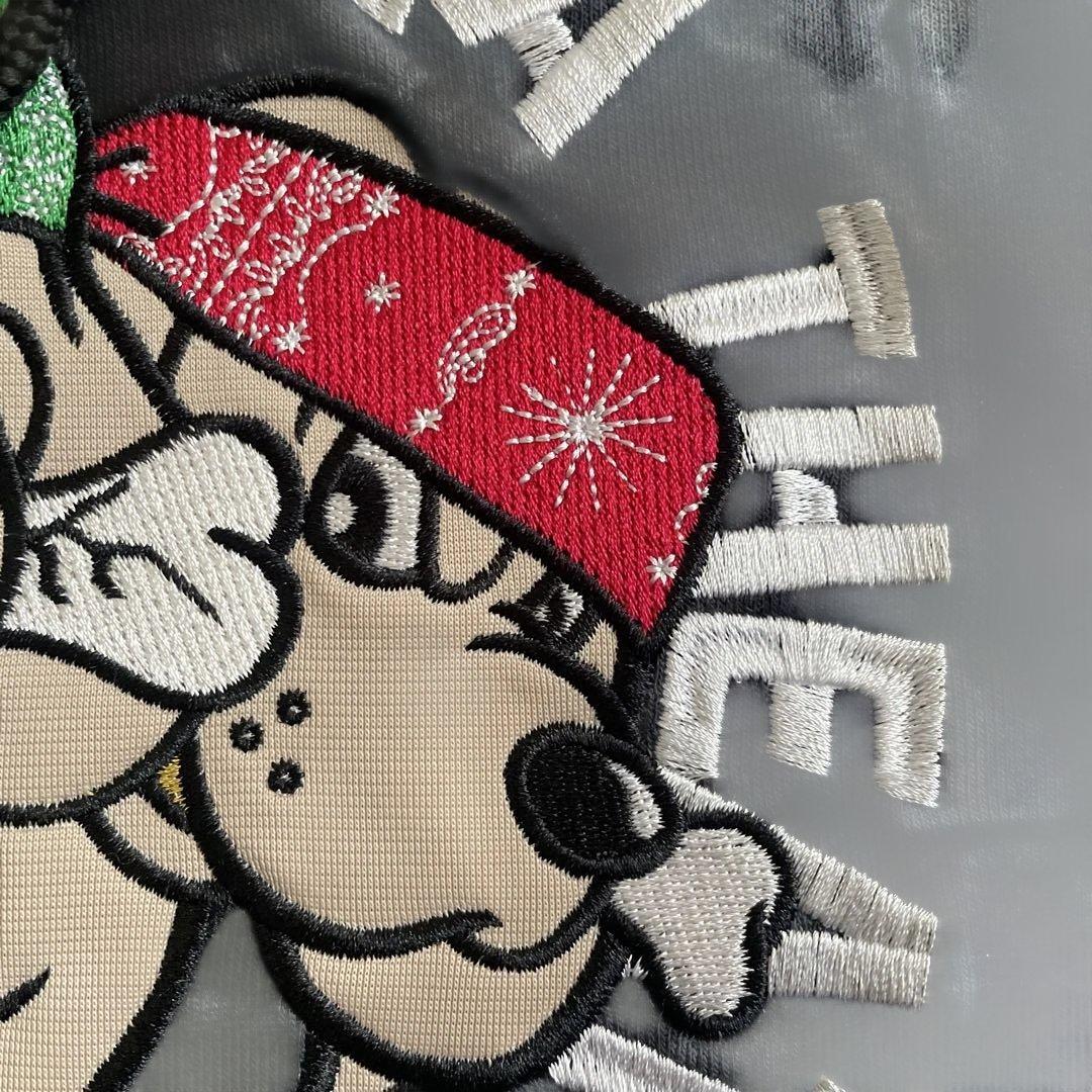 [新品] GALFY ガルフィパーカー　スウェット　 タイダイ柄　刺繍　大型犬